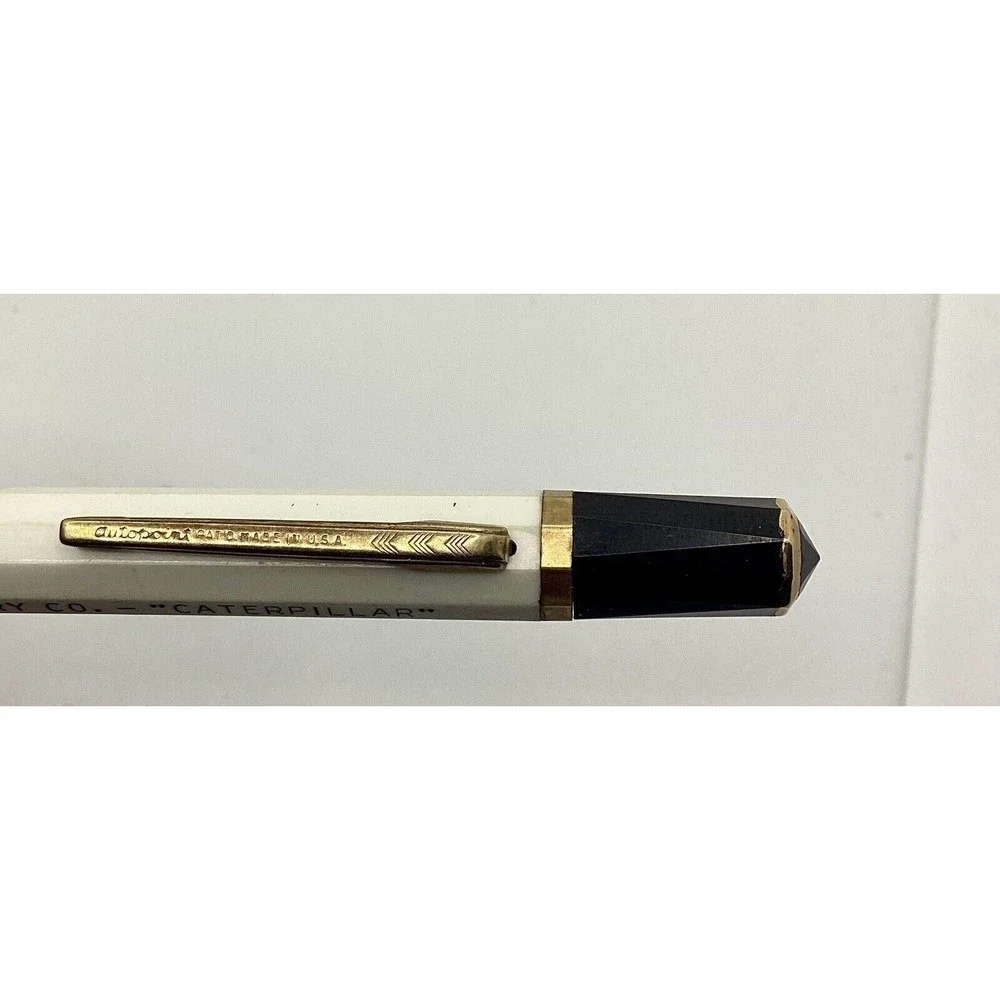 Vintage 1947 Autopoint Deluxe #52G Pencil “Caterpillar” Advert New Old Stock